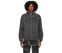 Gray Camo Arch Hoodie
