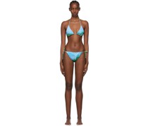 SSENSE Exclusive Blue & Green Let The Sea Resound And All That Is In It: Part 2 (Hippocampus) Bikini