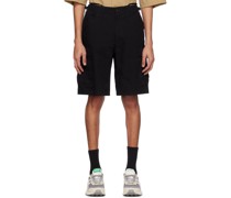 Black Four-Pocket Shorts