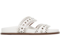 White Strap Sandals