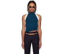 SSENSE Exclusive Navy Banded Tank Top