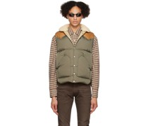 Khaki Christy Down Vest