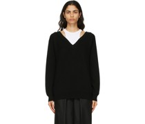 Black Classic Bi-Layer Sweater
