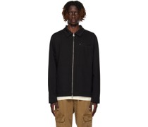 Black Flores Jacket