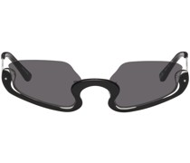 Black Bird In Face Rollo Sunglasses