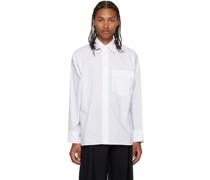 White Sleeve Point Shirt