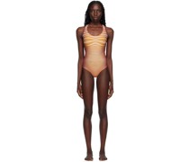 Red & Orange 'The Body Morphing' Swimsuit