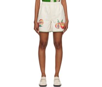 Off-White Georgia Peach Rugby Shorts