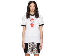 SSENSE Exclusive White & Black Devil Dolly Head T-Shirt