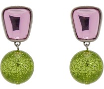 Pink & Green Acme Earrings