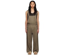 Taupe Dungarees#3 Overalls