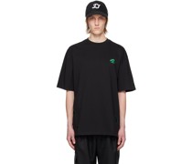 Black Cutout T-Shirt