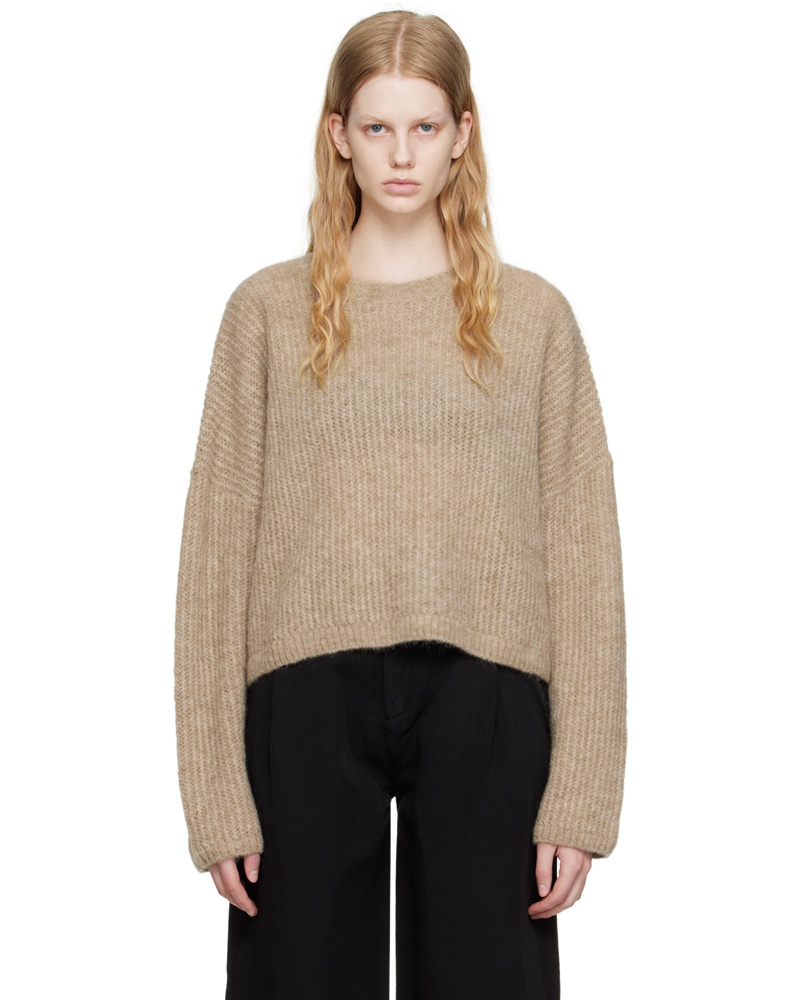 Hope Damen Beige Aperto Sweater