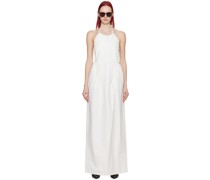White Europa Maxi Dress