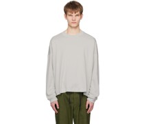 Gray #57 Sweatshirt