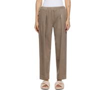 Taupe 'The Drawcord' Lounge Pants