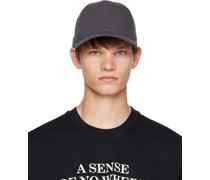 Gray Buckle Cap