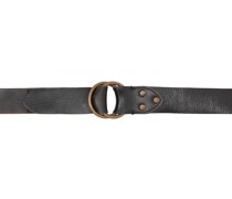 Black Double-O-Ring Belt