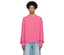 Pink Monogram Sweater