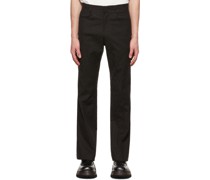 Black Flared Trousers