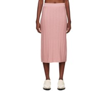 Pink Melk Midi Skirt