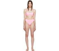 SSENSE Exclusive Pink Pam & Jenna Bikini