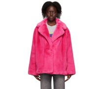 Pink Savannah Faux-Fur Jacket
