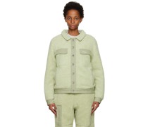 Green Embroidered Jacket