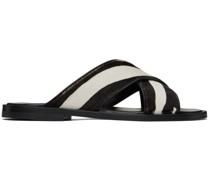 Black & White Otawi Sandals