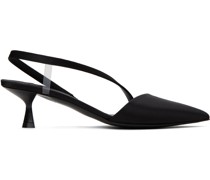 Black Iconic D'Orsay Heels