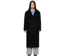 SSENSE Exclusive Black Boyfriend Coat