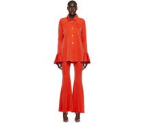 Red Lounge Pyjama Set