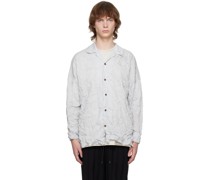 Gray Wrinkled Shirt
