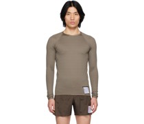 Gray Base Layer Long Sleeve T-Shirt
