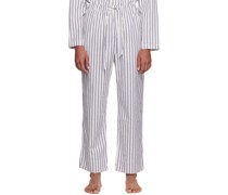 Purple Stripe Pyjama Pants