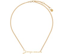 Gold Le Papier 'La Chaine ' Necklace