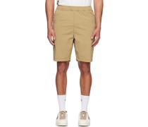 Tan Patch Shorts