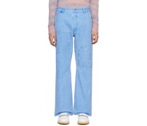 Blue Patch Trousers