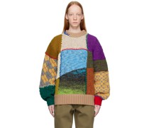 Multicolor Combine Sweater