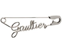 Silver 'The Gaultier Safety Pin' Single Earring