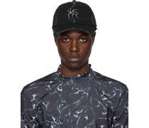 Black Distressed Cap
