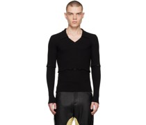 SSENSE Exclusive Black Ade Polo