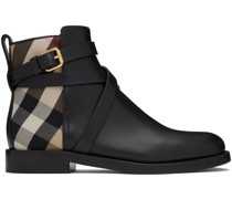 Black House Check Boots