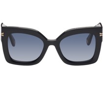 Black Cat-Eye Sunglasses