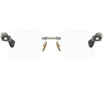Gunmetal & Blue Meta-Evo RX Glasses