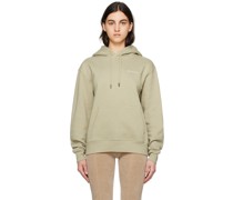 Khaki 'Le Sweatshirt Brodé' Hoodie