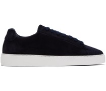 Navy Court Sneakers