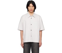 Gray Pocket Shirt