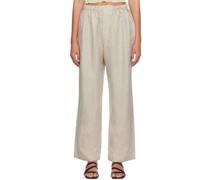 Beige Lane Lounge Pants