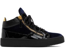 Navy Kriss Sneakers